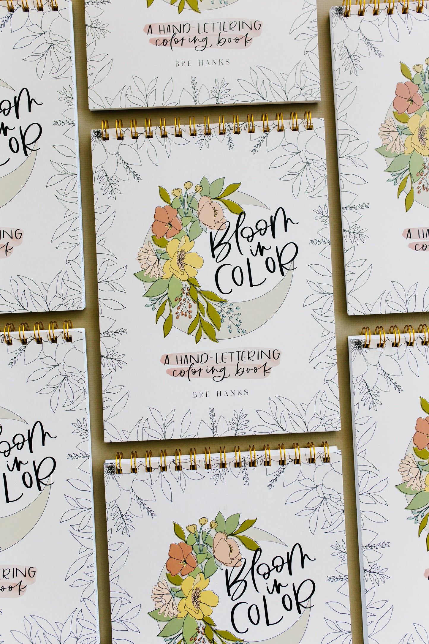 Bloom In Color || A Floral and Faith-Filled Hand Lettering Coloring Book