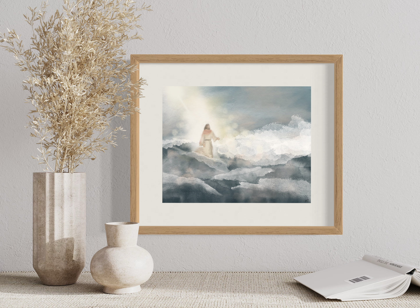 Be Not Afraid - Christ Walking on Water Physical Art Print